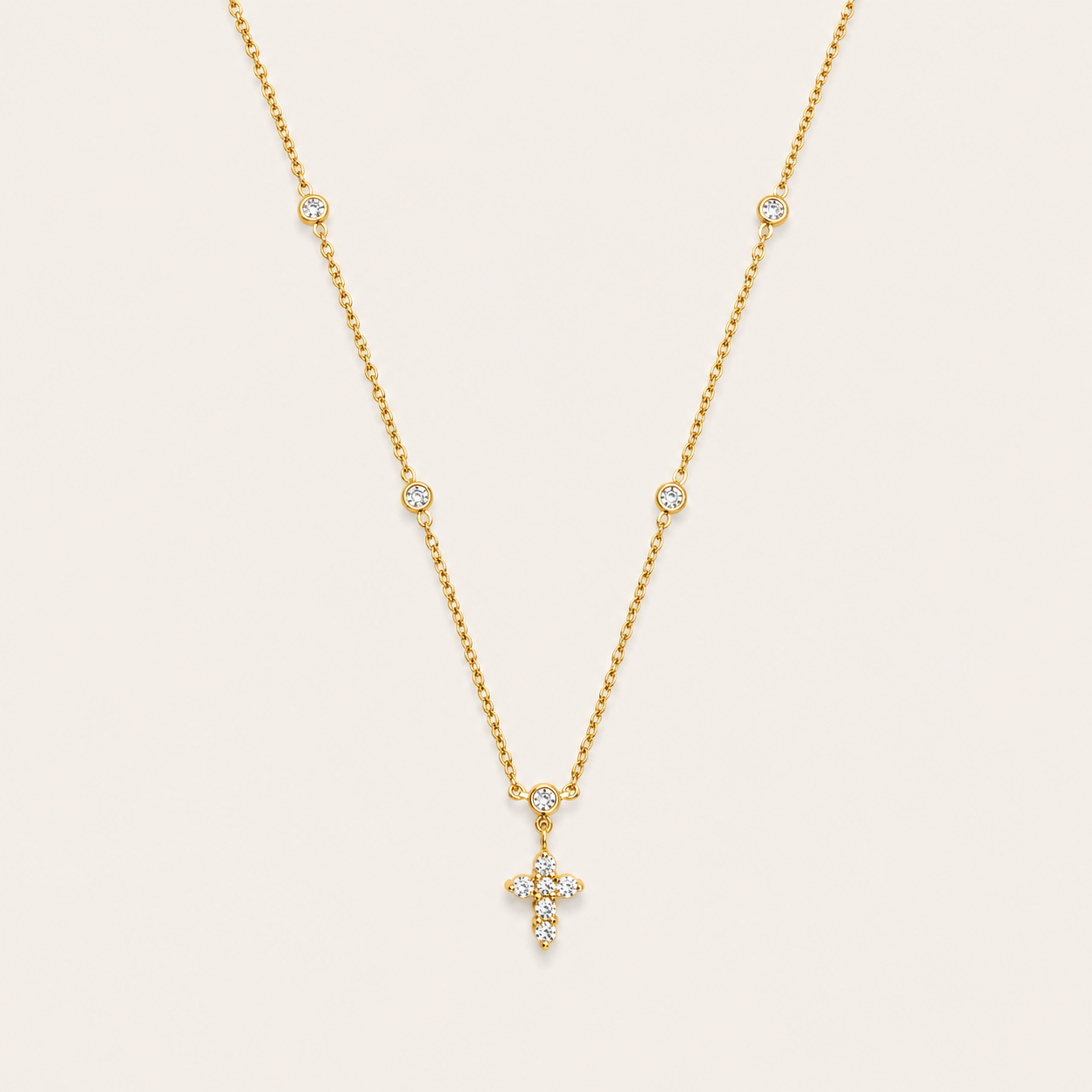 Lunelle Cross Necklace