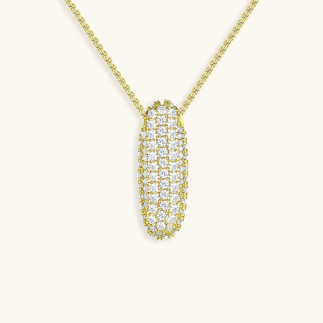 Hailey Bubble Initial Necklace