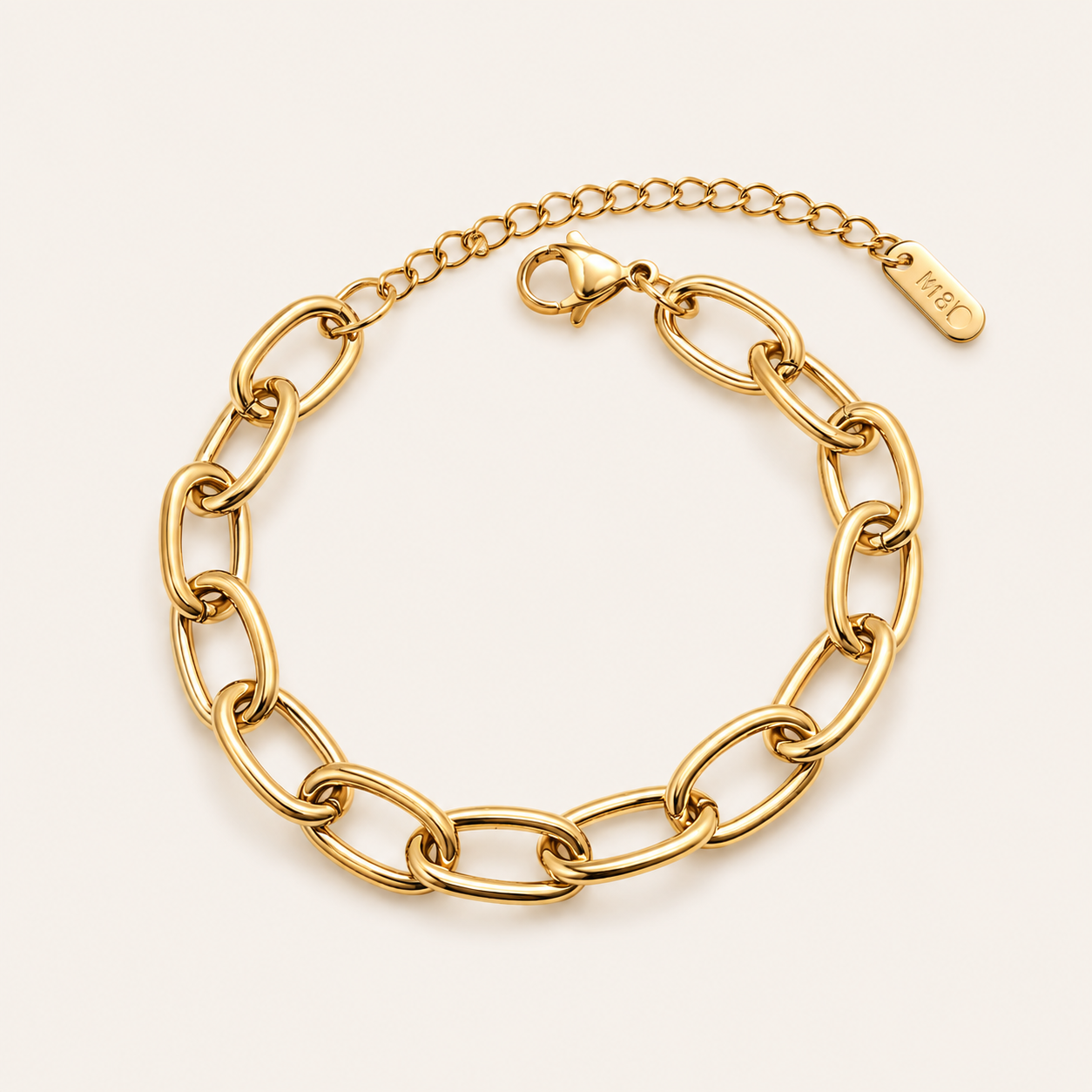 Tulum Chunky Paperclip Bracelet (Bundle)