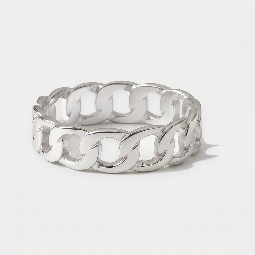 LA Link Ring — Silver