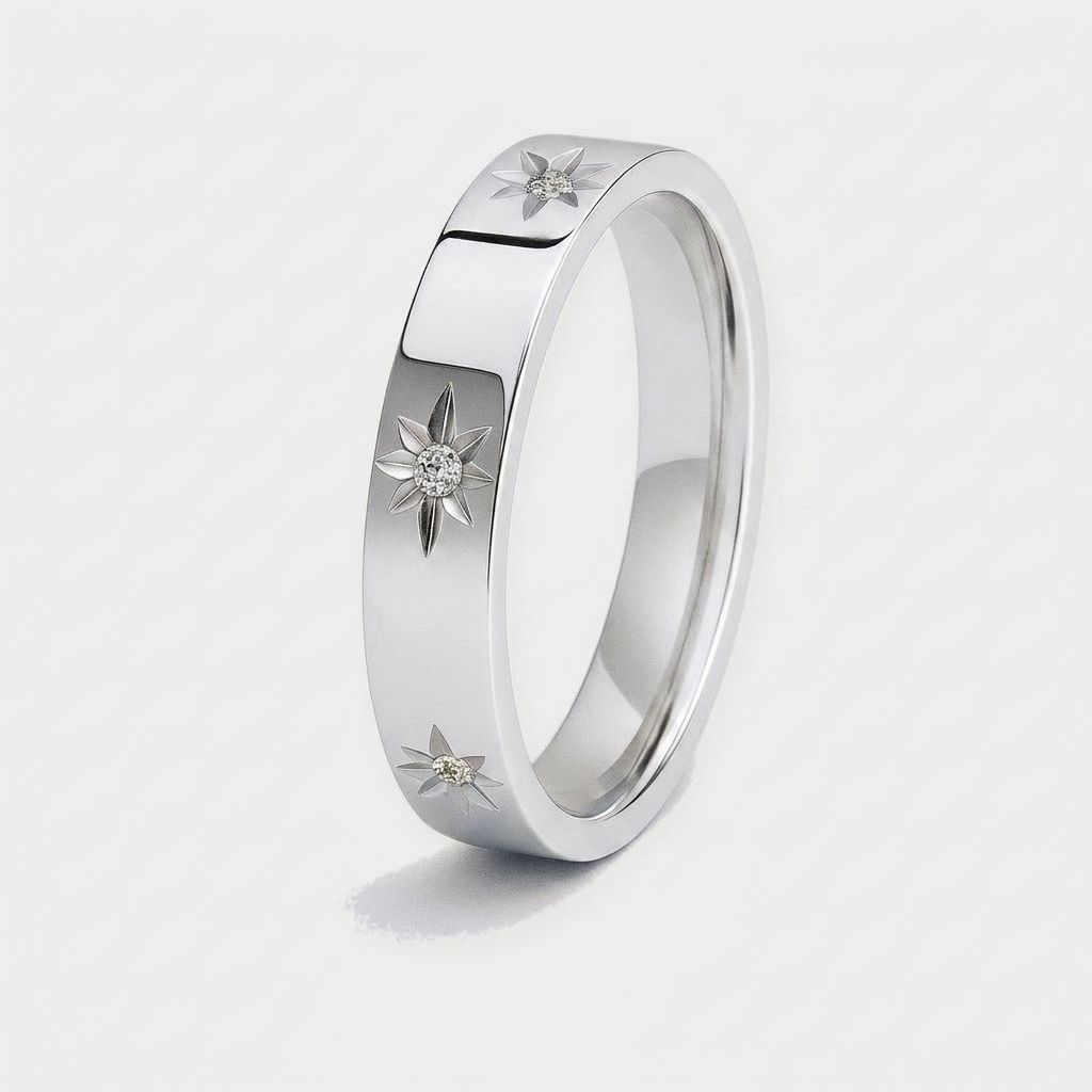 North Star Ring (Bundle) — Silver