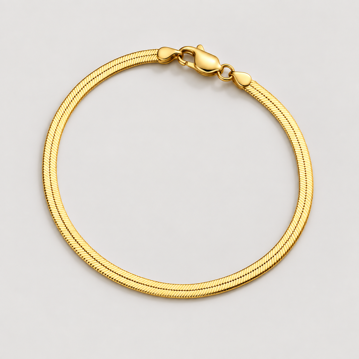Chelsea Herringbone Bracelet — studio product photograph