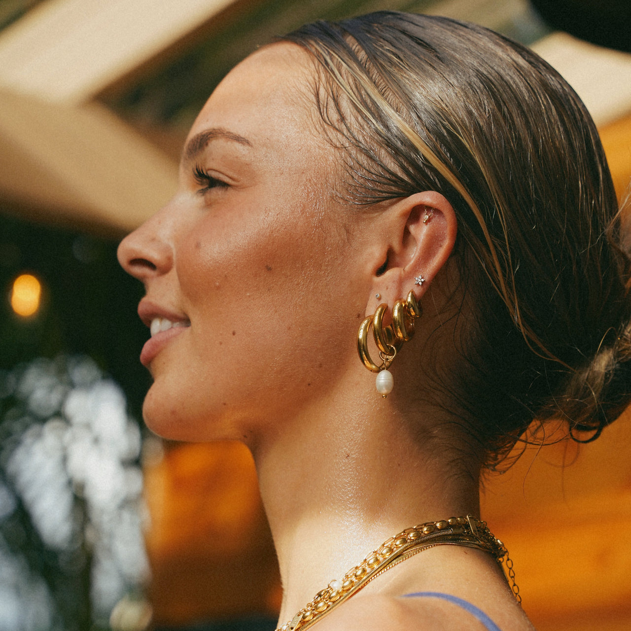 Amara Hoop Earrings