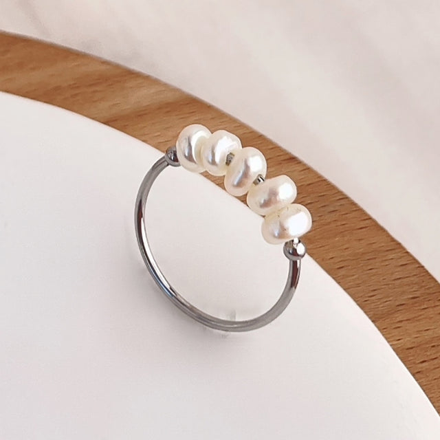 Ariel Mini Pearl Ring