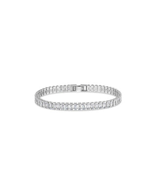 Aura® Infinity 925 Silver Tennis Bracelet