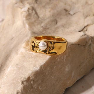 Lava de Oro Pearl Ring (Bundle)