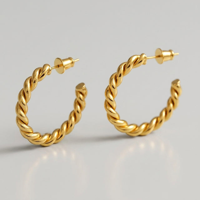Pastry Hoop Earrings