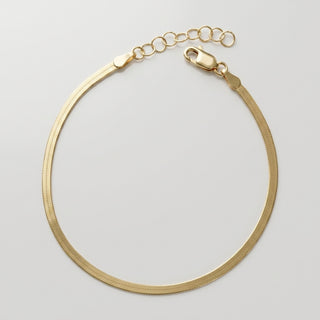 Angelica® Stainless Steel Herringbone Bracelet (Bundle)