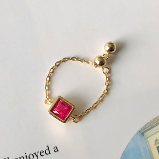 Addison® Vintage Princess Adjustable Chain Ring