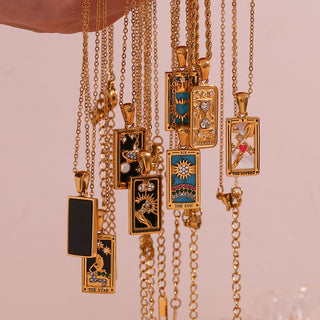 Fae® Golden Fortune Tarot Necklace