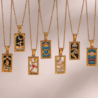 Fae® Golden Fortune Tarot Necklace (Bundle)