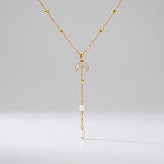 Jellyfish Lariat Necklace