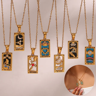 Fae® Golden Fortune Tarot Necklace (Bundle)