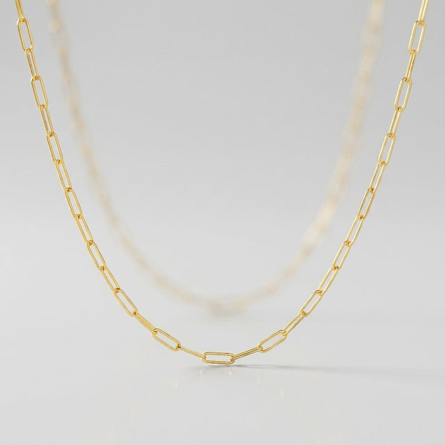 Maui Paperclip Necklace