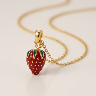 Strawberry Kiss Necklace