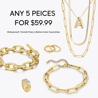 Any 5 Piece WaterProof Jewelry Bundle