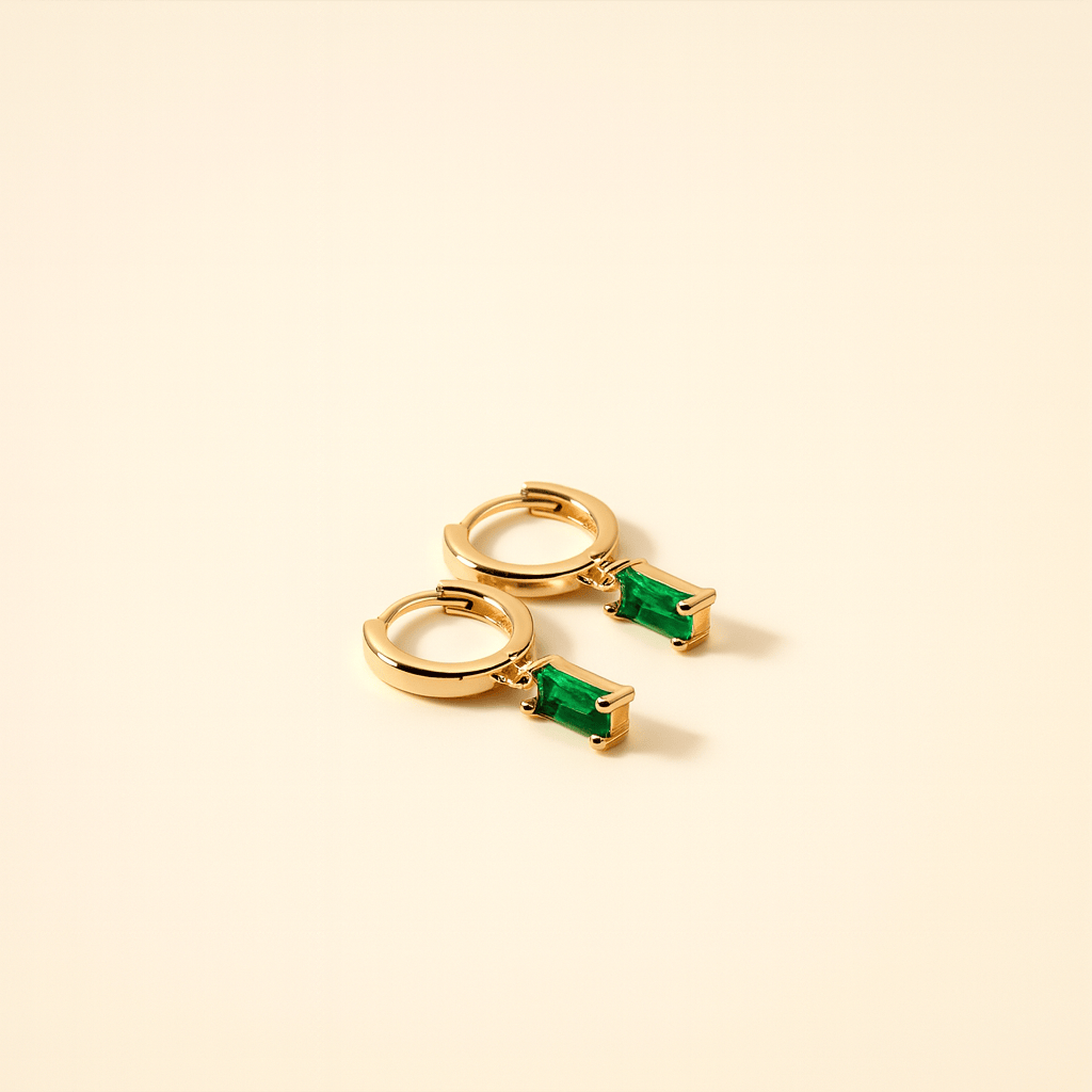 Bella Birthstone Huggies Earrings (Bundle)