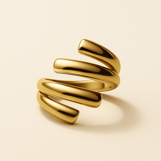 Dune Twist Ring