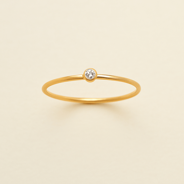 Dainty Birthstone Ring