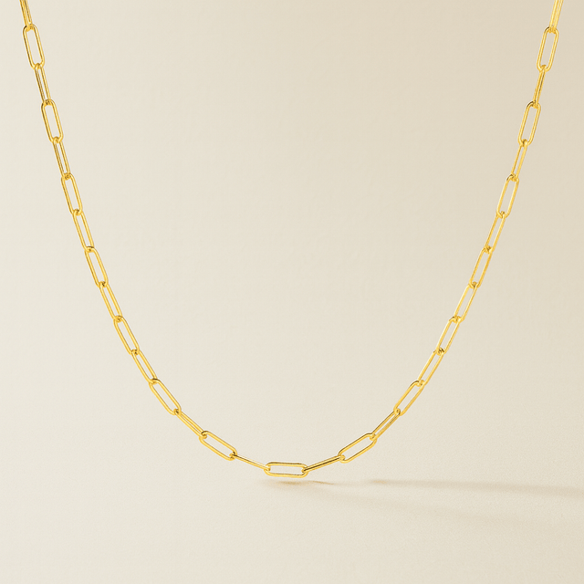 Maui Paperclip Necklace