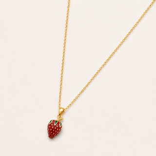 Strawberry Kiss Necklace