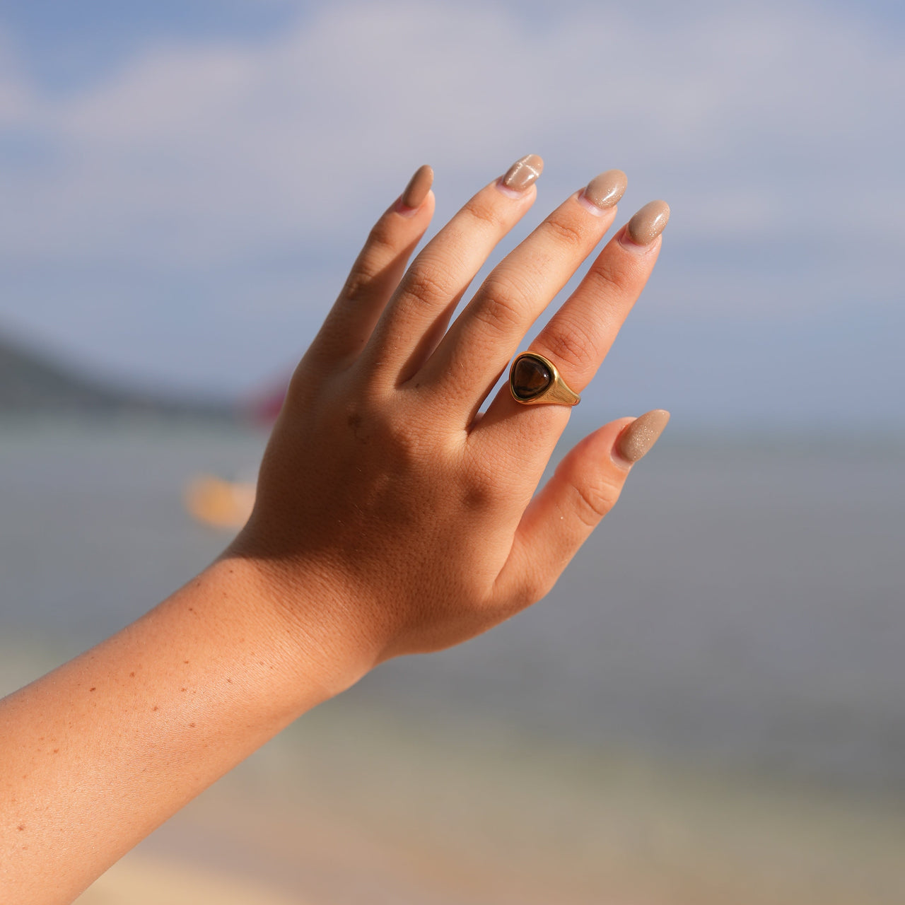 Alaula Gemstone Bold Ring