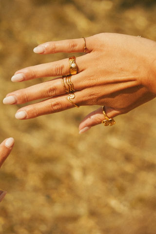 Dainty Birthstone Ring