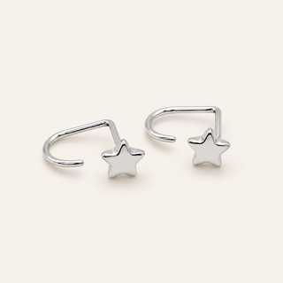 Gold Star Comfort Earrings