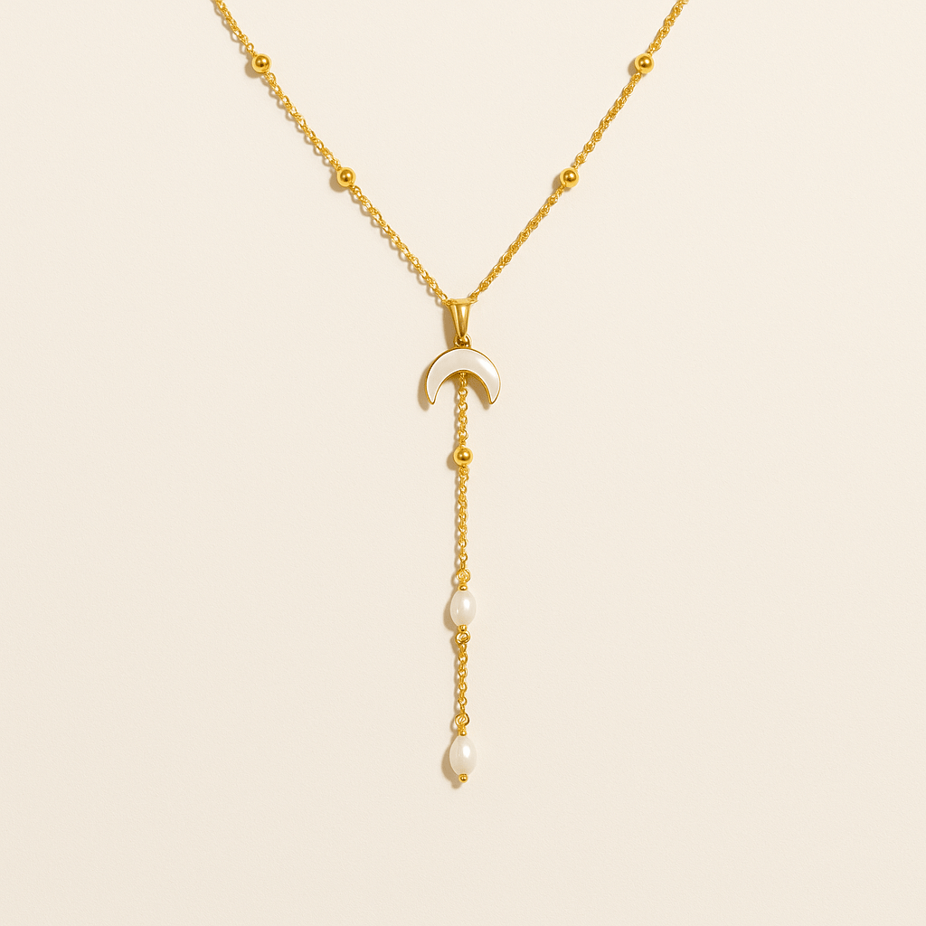 Jellyfish Lariat Necklace