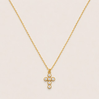 Ocean Cross Necklace