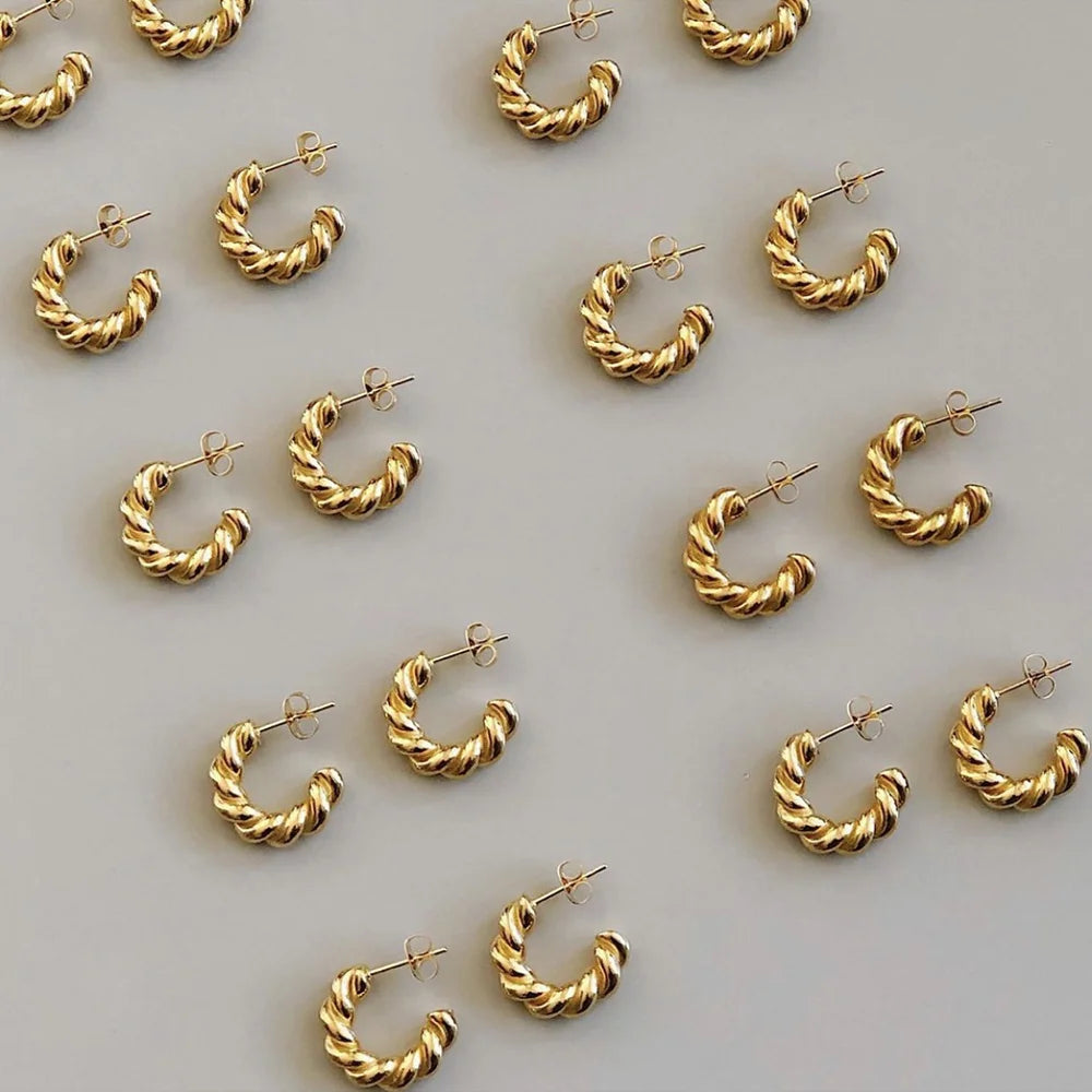 Pastry Hoop Earrings