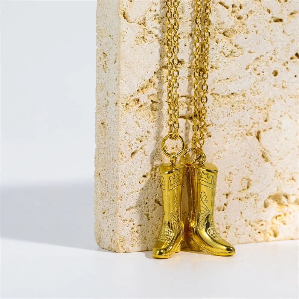 Jessie® Cowgirl Boot Pendant