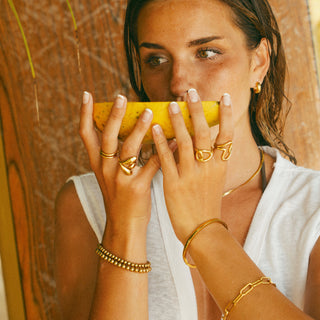 Tulum Chunky Paperclip Bracelet (Bundle)