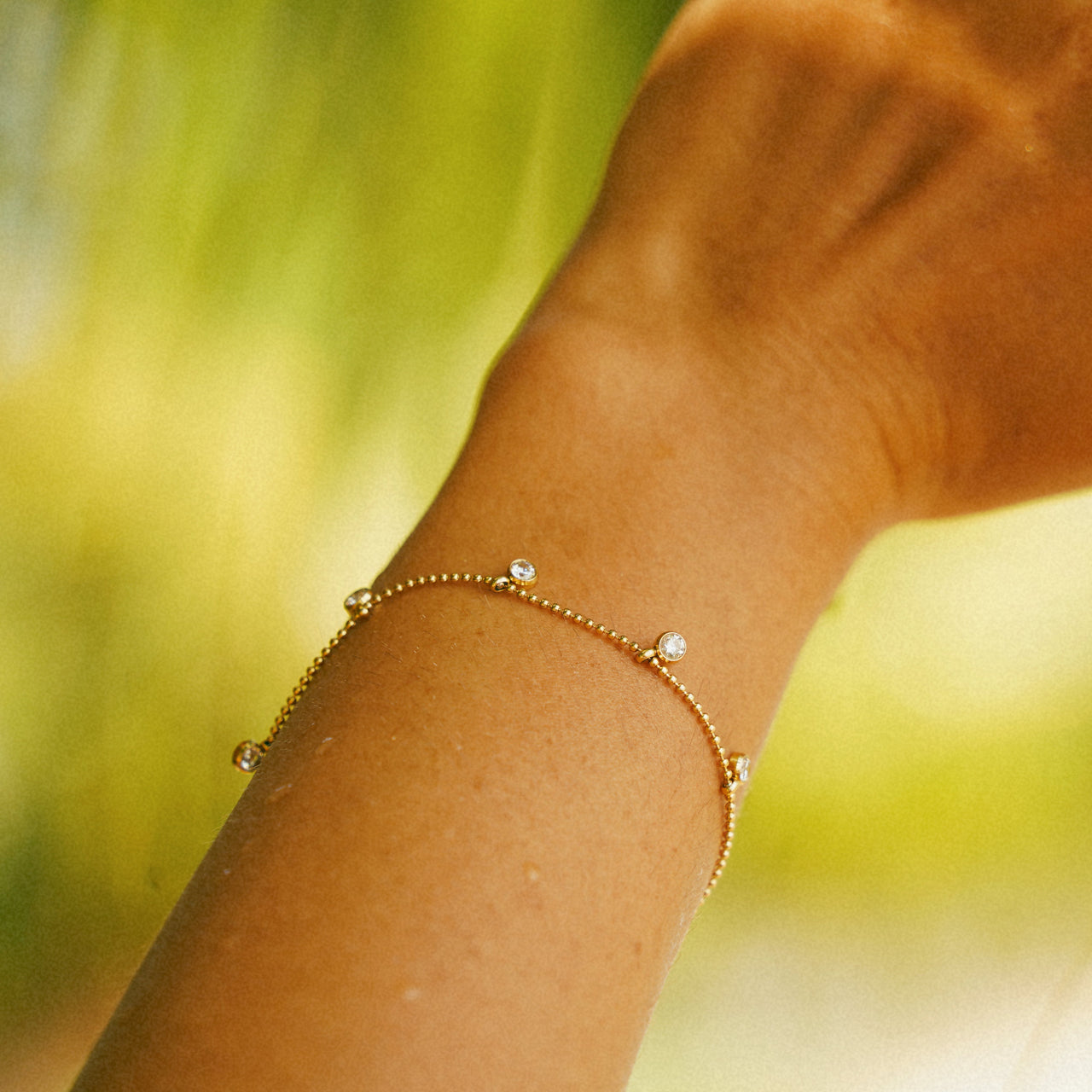 Dewdrop Stone Bracelet