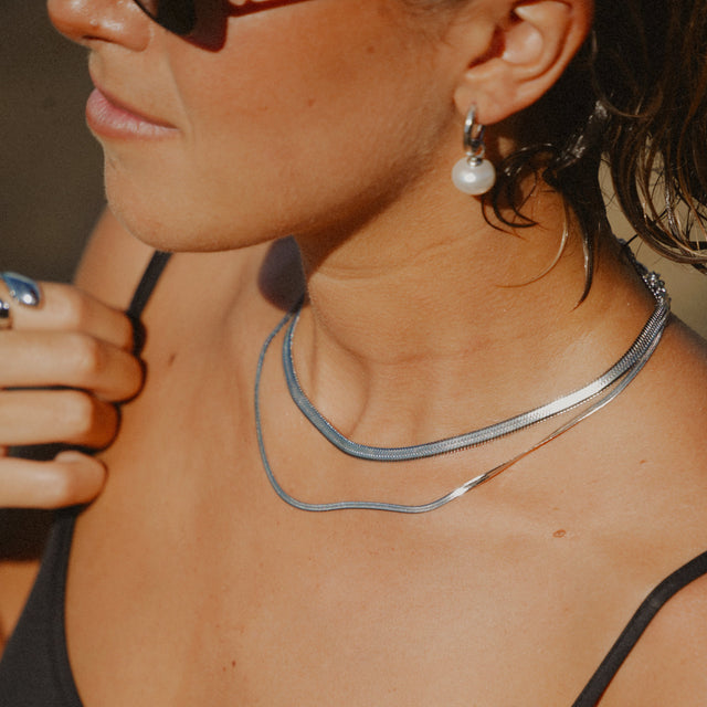 Chelsea Herringbone Necklace