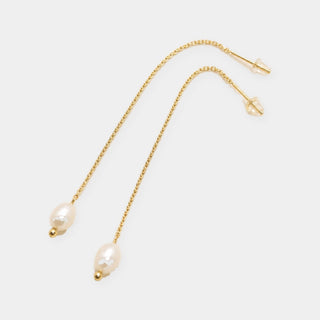Silk Pearl Threader Earrings (Bundle)