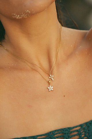 Ocean Cross Necklace