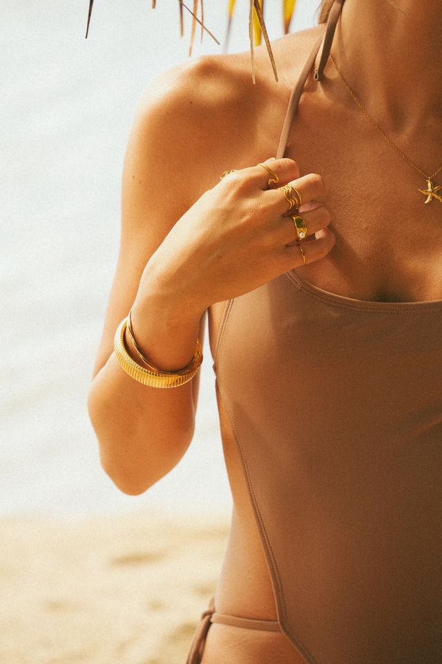 Lava de Oro Pearl Ring (Bundle)