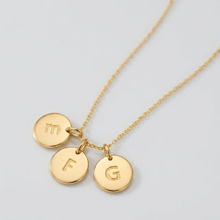 Aura Initial Necklace