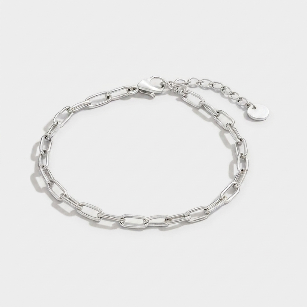 Maui Paperclip Bracelet (Bundle) — Silver