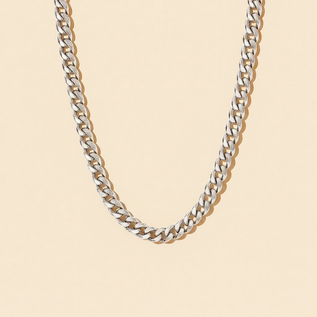 Havana Link Necklace (Bundle) — Silver