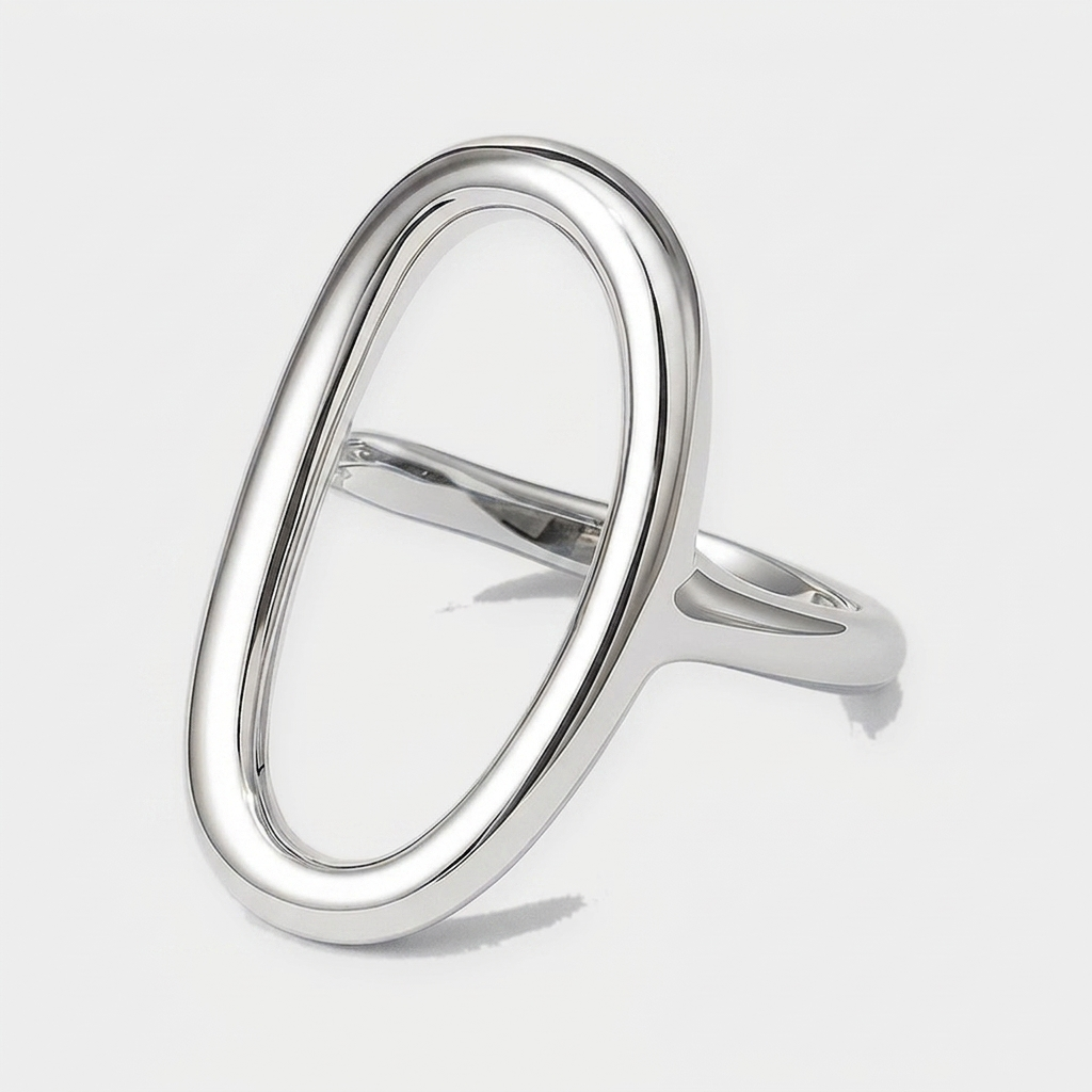 Moonwave Ring — Silver