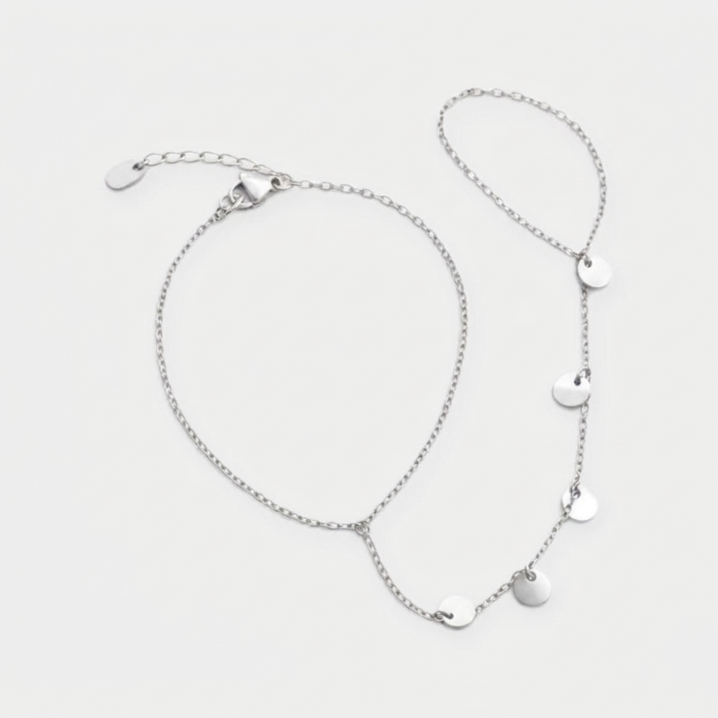 Ember Handchain — Silver