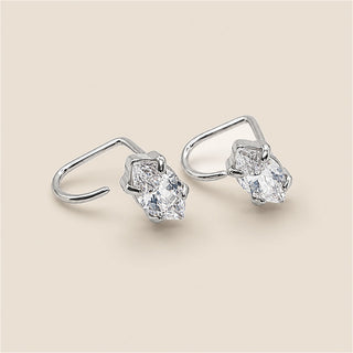 Rhombus diamond Comfort Earrings