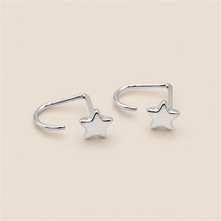 Gold Star Comfort Earrings