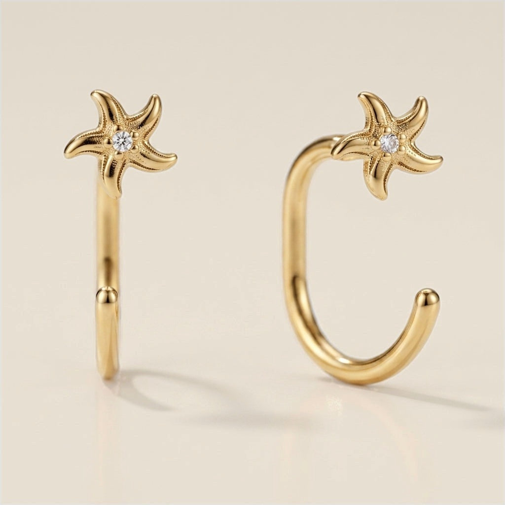 Sea Star Comfort Earrings