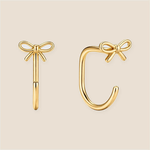Coco Bow Comfort Earrings