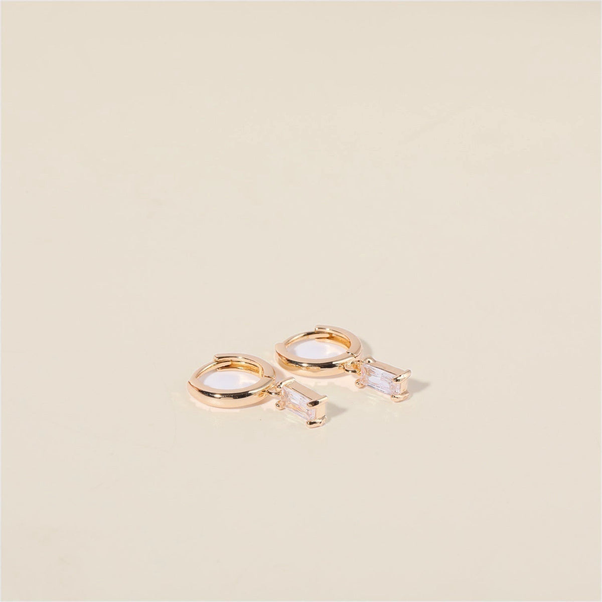 Bella Birthstone Huggies Earrings