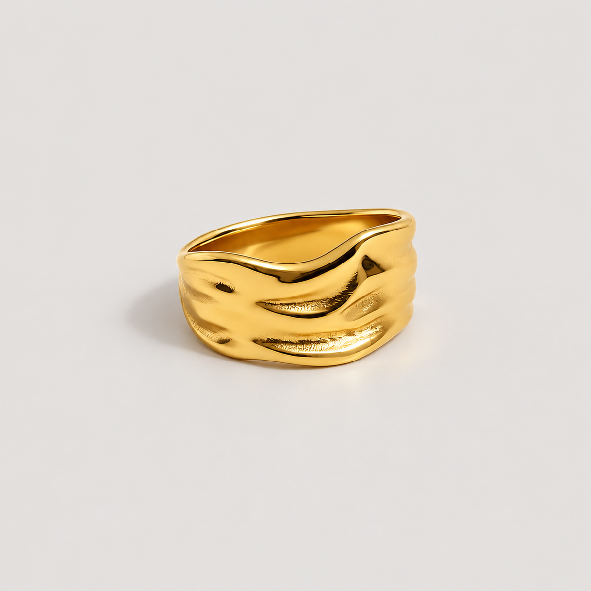 Sandbank Ring — studio product photograph