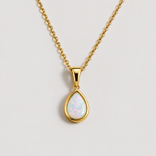 Ocean Drops Necklace — studio product photograph